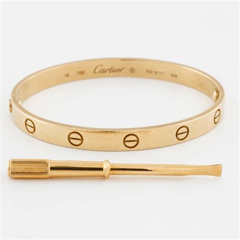 love bracelet by cartier